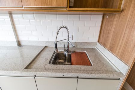Apartamento para alugar com 44m², 1 quarto e 1 vagaDetalhe da cozinha