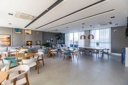 Apartamento para alugar com 44m², 1 quarto e 1 vagaÁrea comum - Salão de festas