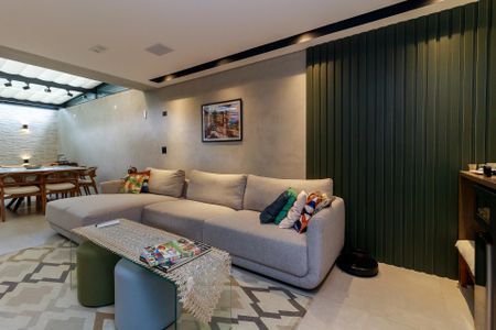 Casa de condomínio à venda com 108m², 2 quartos e 2 vagasSala