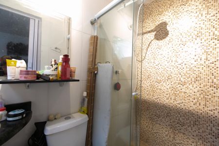 Casa para alugar com 100m², 2 quartos e 1 vagaBanheiro da Suíte 1 