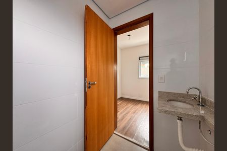 Apartamento para alugar com 108m², 2 quartos e 1 vagaBanheiro da suíte