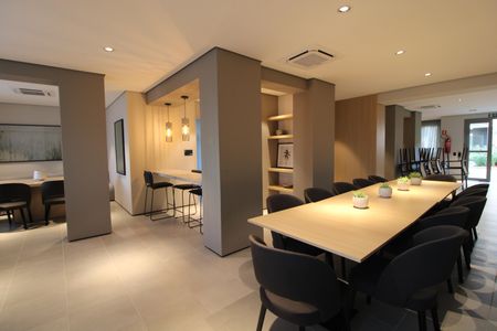 Apartamento para alugar com 46m², 2 quartos e 1 vagaÁrea comum - Salão de festas