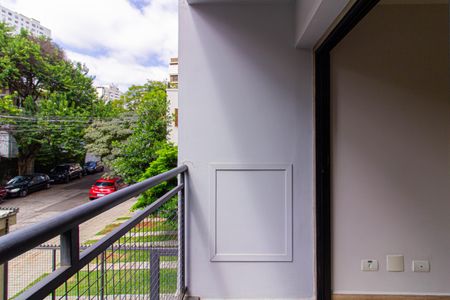 Studio para alugar com 28m², 1 quarto e 1 vagaVaranda