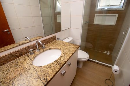 Apartamento para alugar com 84m², 3 quartos e 1 vagaBanheiro quarto 2