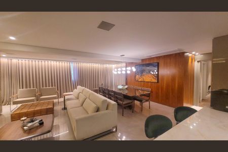 Apartamento à venda com 272m², 4 quartos e 5 vagasSala