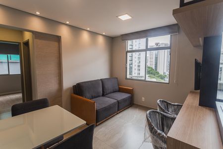 Apartamento à venda com 50m², 1 quarto e 1 vaga Apartamento à venda com 50m², 1 quarto e 1 vagaSala