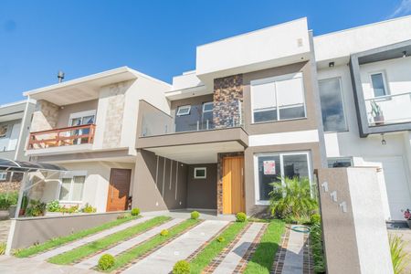 Casa de condomínio à venda com 154m², 3 quartos e 3 vagasFachada