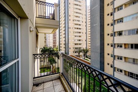 Apartamento à venda com 70m², 1 quarto e 2 vagasVaranda da sala