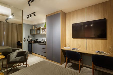 Studio à venda com 24m², 1 quarto e sem vaga Studio à venda com 24m², 1 quarto e sem vagaStudio