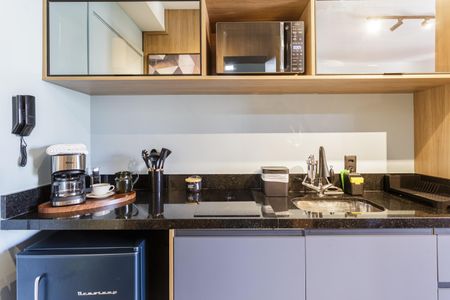 Studio à venda com 24m², 1 quarto e sem vaga Studio à venda com 24m², 1 quarto e sem vagaCozinha
