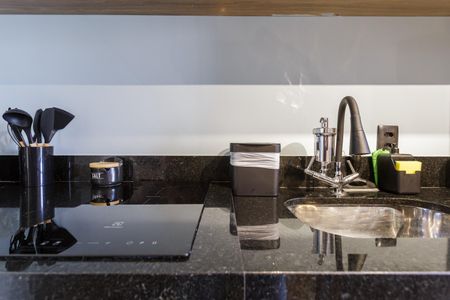 Studio à venda com 24m², 1 quarto e sem vaga Studio à venda com 24m², 1 quarto e sem vagaCozinha