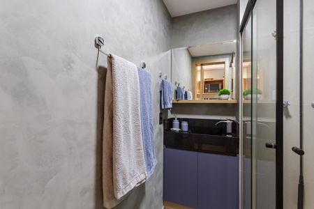 Studio à venda com 24m², 1 quarto e sem vaga Studio à venda com 24m², 1 quarto e sem vagaBanheiro