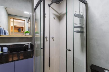 Studio à venda com 24m², 1 quarto e sem vaga Studio à venda com 24m², 1 quarto e sem vagaBanheiro