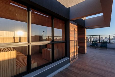 Studio à venda com 24m², 1 quarto e sem vaga Studio à venda com 24m², 1 quarto e sem vagaÁrea comum