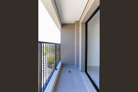 Studio à venda com 29m², 1 quarto e sem vagaVaranda