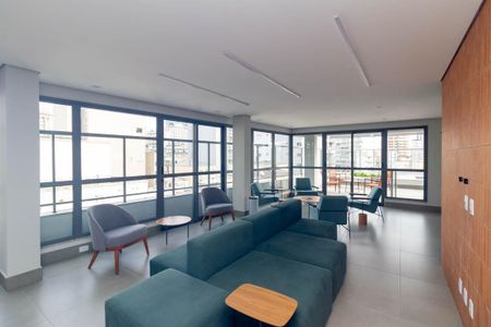 Studio à venda com 26m², 1 quarto e sem vaga Studio à venda com 26m², 1 quarto e sem vagaÁrea comum - Salão de festas