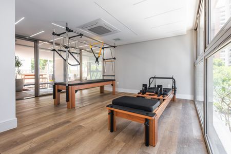 Studio à venda com 28m², 1 quarto e sem vagaAcademia