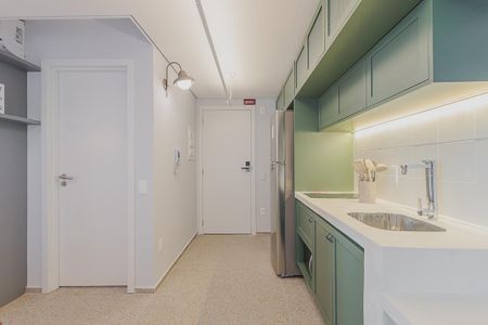 Studio à venda com 28m², 1 quarto e sem vagaCozinha