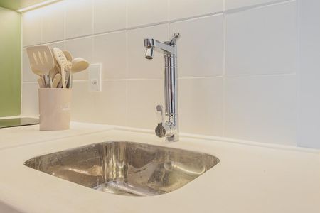 Studio à venda com 28m², 1 quarto e sem vagaCozinha