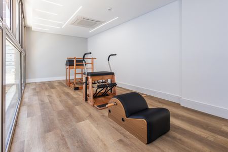 Studio à venda com 28m², 1 quarto e sem vagaAcademia