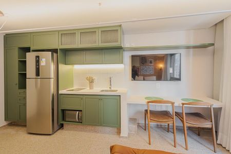 Studio à venda com 28m², 1 quarto e sem vagaCozinha