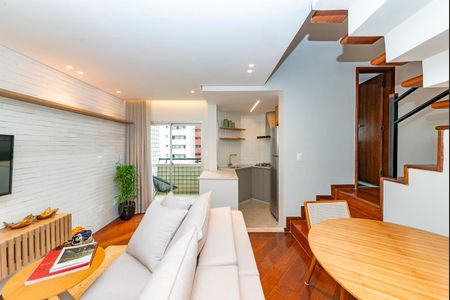 Apartamento para alugar com 47m², 1 quarto e 1 vagaSala