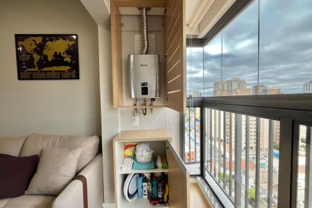 Apartamento à venda com 29m², 1 quarto e sem vagaVaranda