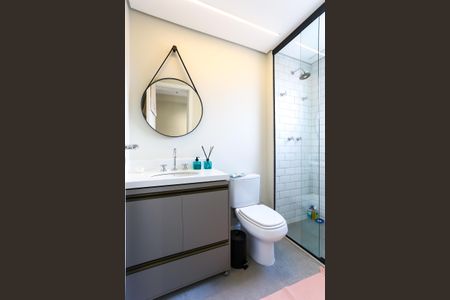 Apartamento à venda com 100m², 2 quartos e 1 vaga Apartamento à venda com 100m², 2 quartos e 1 vagaBanheiro da Suíte 1