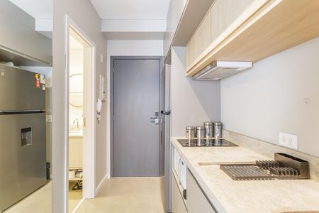 Studio à venda com 26m², 1 quarto e sem vagaCozinha