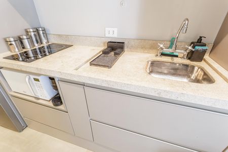 Studio à venda com 26m², 1 quarto e sem vagaCozinha