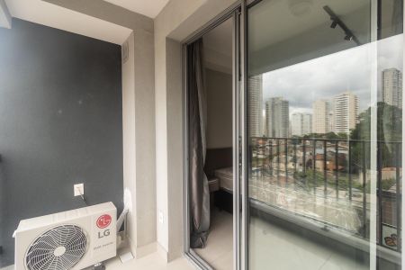 Studio para alugar com 26m², 1 quarto e sem vagaVaranda