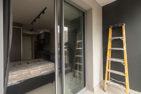 Studio para alugar com 26m², 1 quarto e sem vagaVaranda