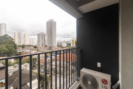Studio para alugar com 26m², 1 quarto e sem vagaVaranda