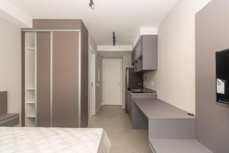 Studio para alugar com 26m², 1 quarto e sem vagaSala/Quarto