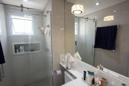 Apartamento à venda com 87m², 2 quartos e 2 vagas Apartamento à venda com 87m², 2 quartos e 2 vagasBanheiro da Suíte