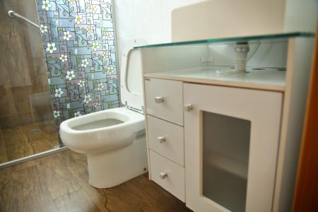 Apartamento para alugar com 77m², 2 quartos e 1 vagaBanheiro