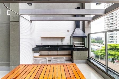 Studio para alugar com 26m², 0 quarto e sem vaga Studio para alugar com 26m², 0 quarto e sem vagaÁrea comum - Churrasqueira