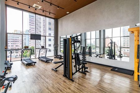 Studio para alugar com 26m², 0 quarto e sem vaga Studio para alugar com 26m², 0 quarto e sem vagaÁrea comum - Academia