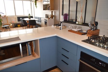 Apartamento à venda com 130m², 2 quartos e 1 vagaCozinha