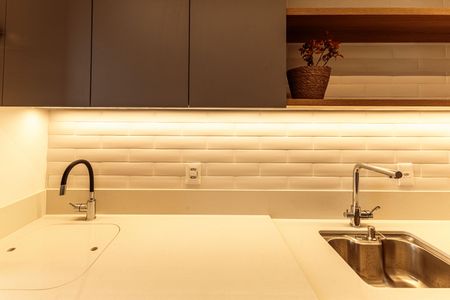 Apartamento à venda com 80m², 2 quartos e 1 vagaCozinha e Área de Serviço