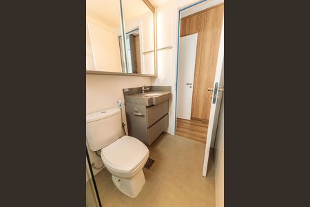 Apartamento à venda com 80m², 2 quartos e 1 vagaBanheiro da Suíte