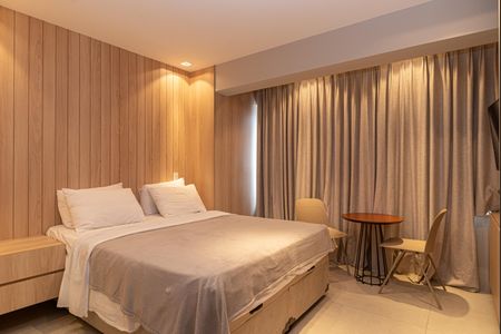 Studio para alugar com 24m², 1 quarto e sem vaga Studio para alugar com 24m², 1 quarto e sem vagaQuarto