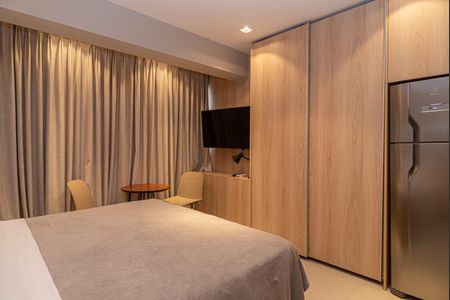 Studio para alugar com 24m², 1 quarto e sem vaga Studio para alugar com 24m², 1 quarto e sem vagaQuarto