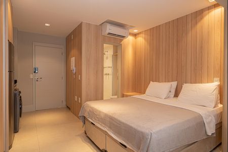 Studio para alugar com 24m², 1 quarto e sem vaga Studio para alugar com 24m², 1 quarto e sem vagaQuarto