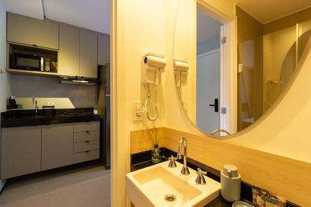 Studio à venda com 24m², 1 quarto e sem vagaBanheiro