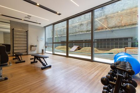 Studio à venda com 24m², 1 quarto e sem vagaÁrea comum - Academia