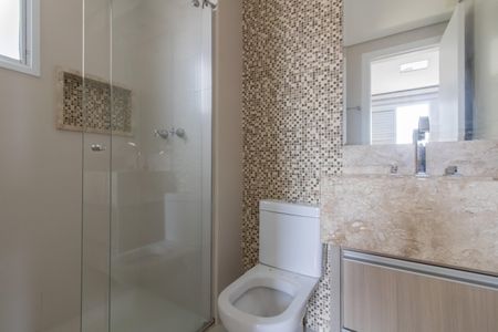 Apartamento para alugar com 75m², 2 quartos e 2 vagasBanheiro da Suíte