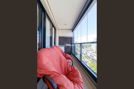 Apartamento para alugar com 42m², 1 quarto e 1 vaga Apartamento para alugar com 42m², 1 quarto e 1 vagaSala - Varanda