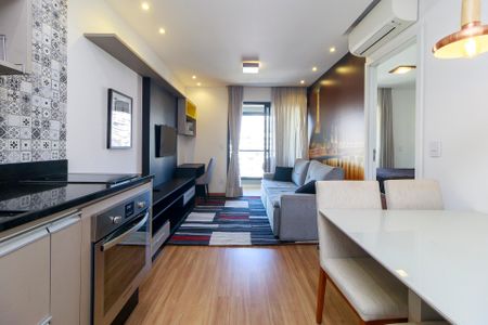 Apartamento para alugar com 42m², 1 quarto e 1 vaga Apartamento para alugar com 42m², 1 quarto e 1 vagaSala