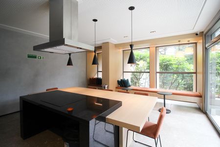 Apartamento para alugar com 24m², 1 quarto e sem vagaÁrea comum - Salão de festas